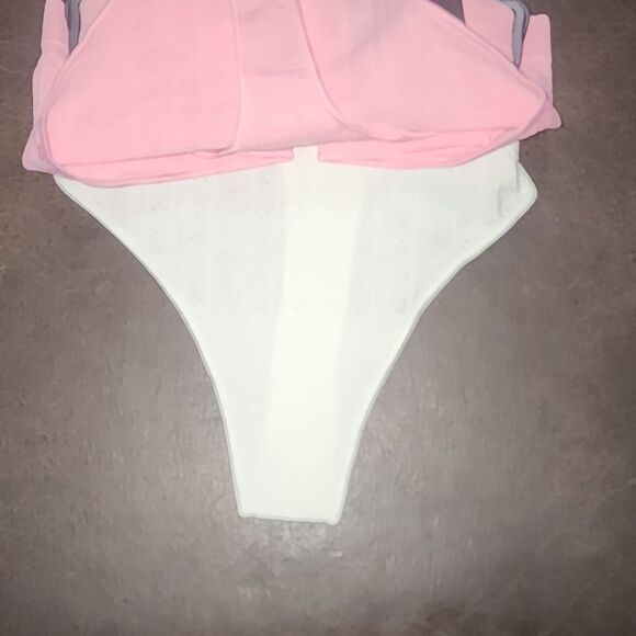 No Boundaries Seamless Pointelle Thong Panties,  2 2-Pack Size XXXL(21) - Picture 5 of 10